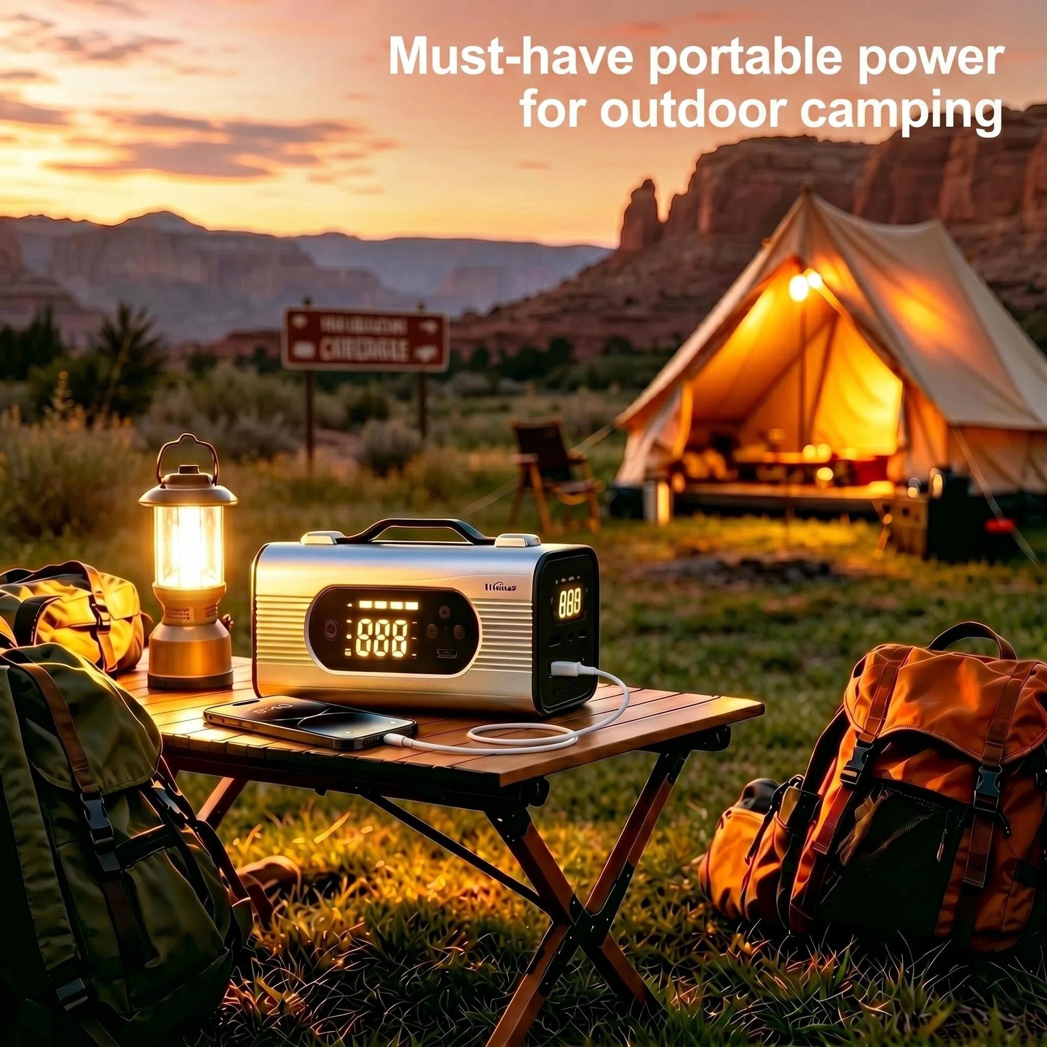 Multi-Function Car Jump Starter Booster with Built-in Tire Inflator & Deflator Air Pump for Road Trip