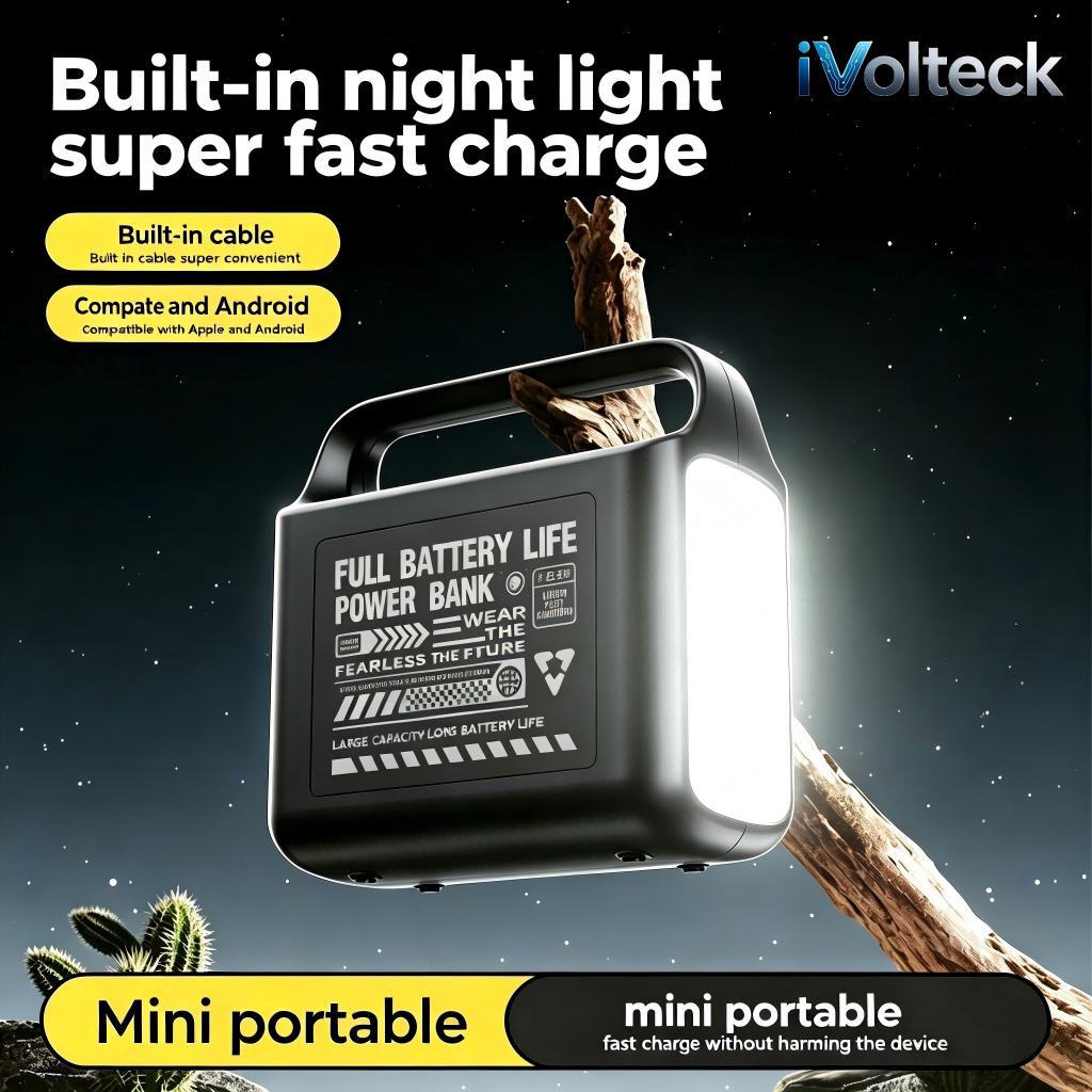 All-in-One Car Jump Starter with Built-in Tire Inflator & LED Display